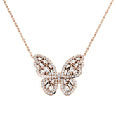 Bluet Diamond Necklace 0.5ct Circle Gold Platinum