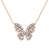Bluet Diamond Necklace 0.5ct Circle Gold Platinum