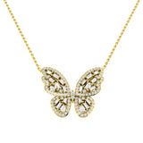 Bluet Diamond Necklace 0.5ct Circle Gold Platinum