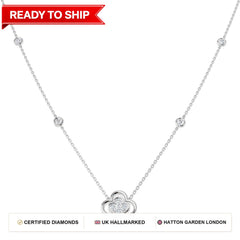 Lab grown diamond tennis bracelet