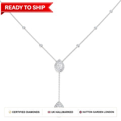 Lab grown diamond tennis bracelet