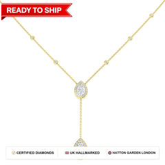 Lab grown diamond tennis bracelet