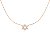 Cense Diamond Necklace 0.1ct Gold Platinum