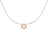 Cense Diamond Necklace 0.1ct Gold Platinum