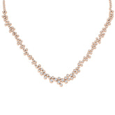 Bloke Diamond Fancy Necklace 7.5ct Gold Platinum