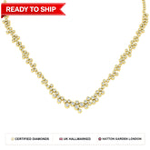 Lab grown diamond tennis bracelet