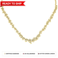 Lab grown diamond tennis bracelet