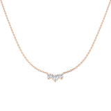 Campo Diamond Drop Necklace 0.5ct to 1ct Gold Platinum