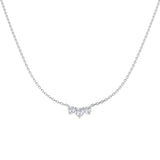 Campo Diamond Drop Necklace 0.5ct to 1ct Gold Platinum