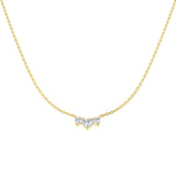Campo Diamond Drop Necklace 0.5ct to 1ct Gold Platinum