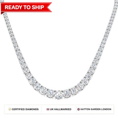 Lab grown diamond tennis bracelet