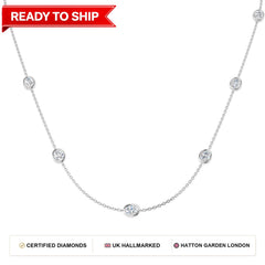 Lab grown diamond tennis bracelet