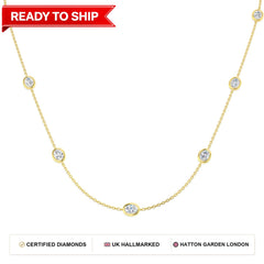 Lab grown diamond tennis bracelet