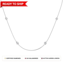 Lab grown diamond tennis bracelet