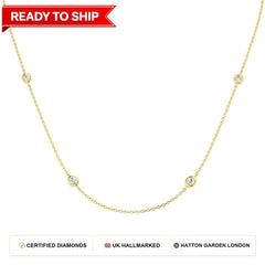 Lab grown diamond tennis bracelet