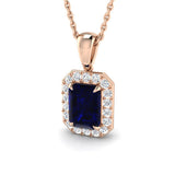 Avril Amethyst Pendant 1ct to 1.25ct Gold (Without Chain )