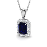 Avril Amethyst Pendant 1ct to 1.25ct Gold (Without Chain )