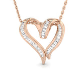 Ellie Heart Pendant Diamond 0.25ct to 1.25ct Gold (Without Chain )