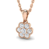 Zara Vintage Diamond Pendant 0.15ct Gold (Without Chain )