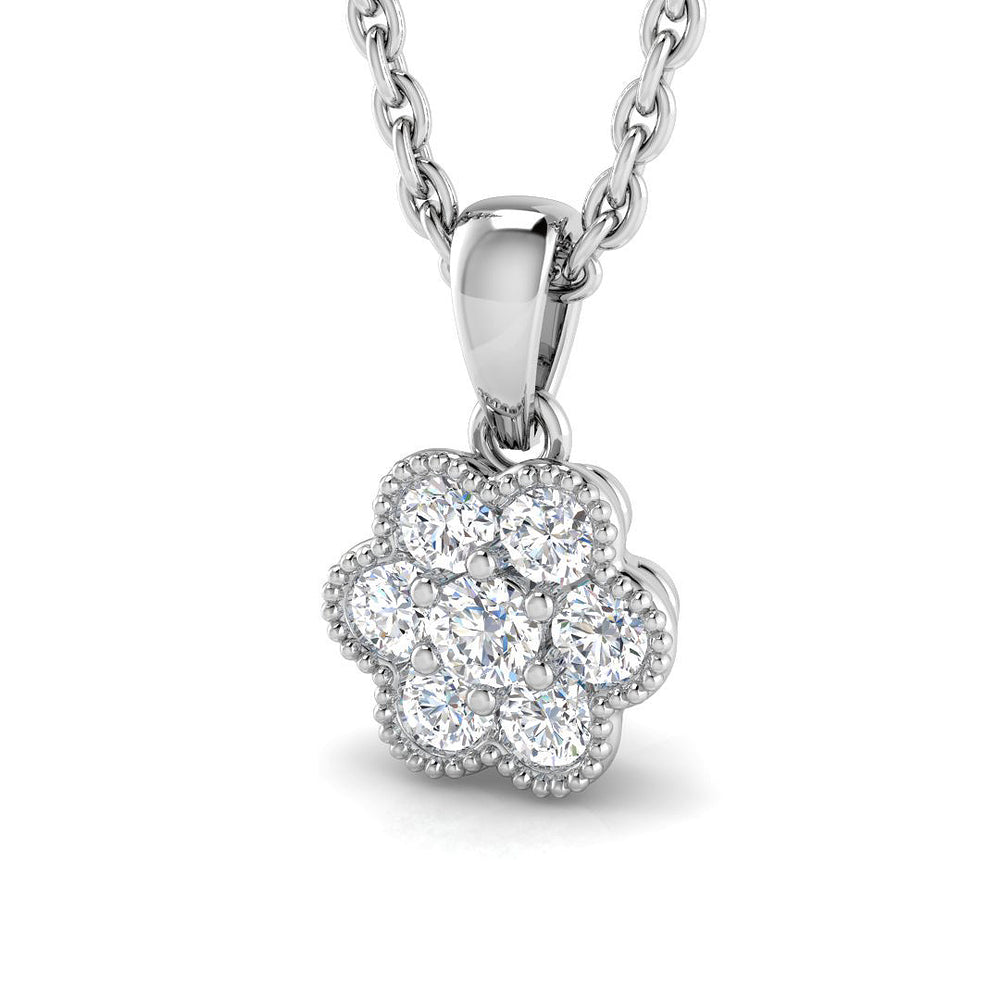 Zara Vintage Diamond Pendant 0.15ct Gold (Without Chain )