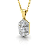 Orris Vintage Diamond Pendant 0.15ct to 0.5ct Gold (Without Chain )