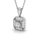 Opium Blue Sapphire Pendant 0.15ct to 0.2ct Gold (Without Chain )