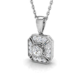 Opium Blue Sapphire Pendant 0.15ct to 0.2ct Gold (Without Chain )