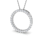 Chary Diamond Circle of Life Pendant 0.5ct Gold (Without Chain )