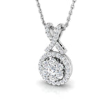 Anise Diamond Drop Pendant 0.33ct-0.5ct Gold (Without Chain )