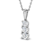 Althea Drop Pendant 0.3ct to 0.5ct Gold (Without Chain )