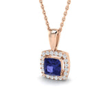 Bruit Aquamarine Pendant 0.75ct to 1ct Gold (Without Chain )