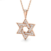 Lupin Diamond Pendant 0.25ct to 1ct Gold Religious(Without Chain )
