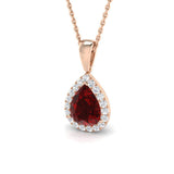 Arlene Ruby Pendant 2.5ct Gold (Without Chain )