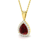 Arlene Ruby Pendant 2.5ct Gold (Without Chain )