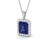 Betty Tanzanite Pendant 4ct to 7.5ct Gold (Without Chain )