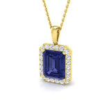 Betty Tanzanite Pendant 4ct to 7.5ct Gold (Without Chain )