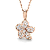 Dulse Diamond Pendant 0.33ct Gold (Without Chain )