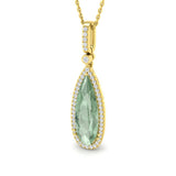 Ancho Amethyst Pendant 2.5ct to 4ct Gold (Without Chain )