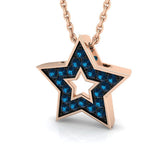 Greta Diamond Pendant 0.2ct Gold (Without Chain )