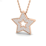Clare Diamond Pendant 0.15ct Gold (Without Chain )