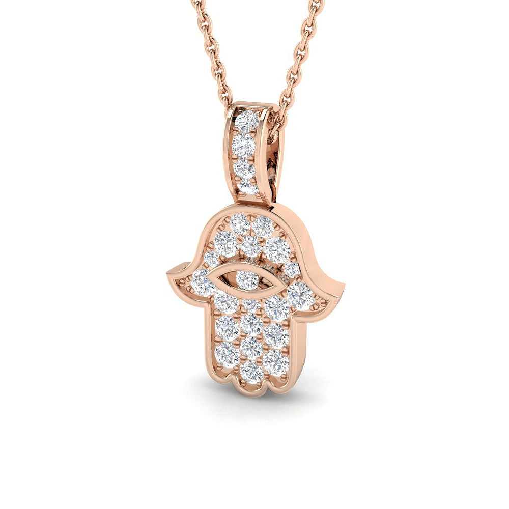 Adonis Diamond Pendant 0.25ct to 0.33ct Gold Religious(Without Chain )