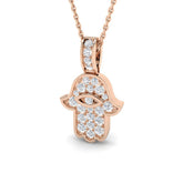 Adonis Diamond Pendant 0.25ct to 0.33ct Gold Religious(Without Chain )
