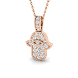 Adonis Diamond Pendant 0.25ct to 0.33ct Gold Religious(Without Chain )