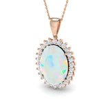 Brier Gemstone Pendant 4.5ct to 10ct Gold (Without Chain )