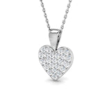 Hattie Heart Pendant 0.33ct Diamond Gold (Without Chain )