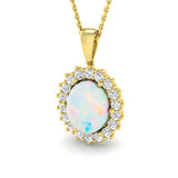 Rose Gemstone Pendant Diana 2ct to 3ct Gold (Without Chain )