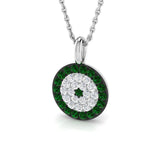 Norman Sapphire Pendant 0.33ct Gold(Without Chain )