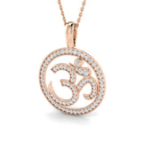 Apple Diamond Pendant 0.5ct Religious Gold (Without Chain )