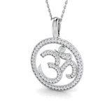 Apple Diamond Pendant 0.5ct Religious Gold (Without Chain )