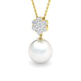 Aurei Gemstone Pendant 6.5ct Pearl Gold (Without Chain )